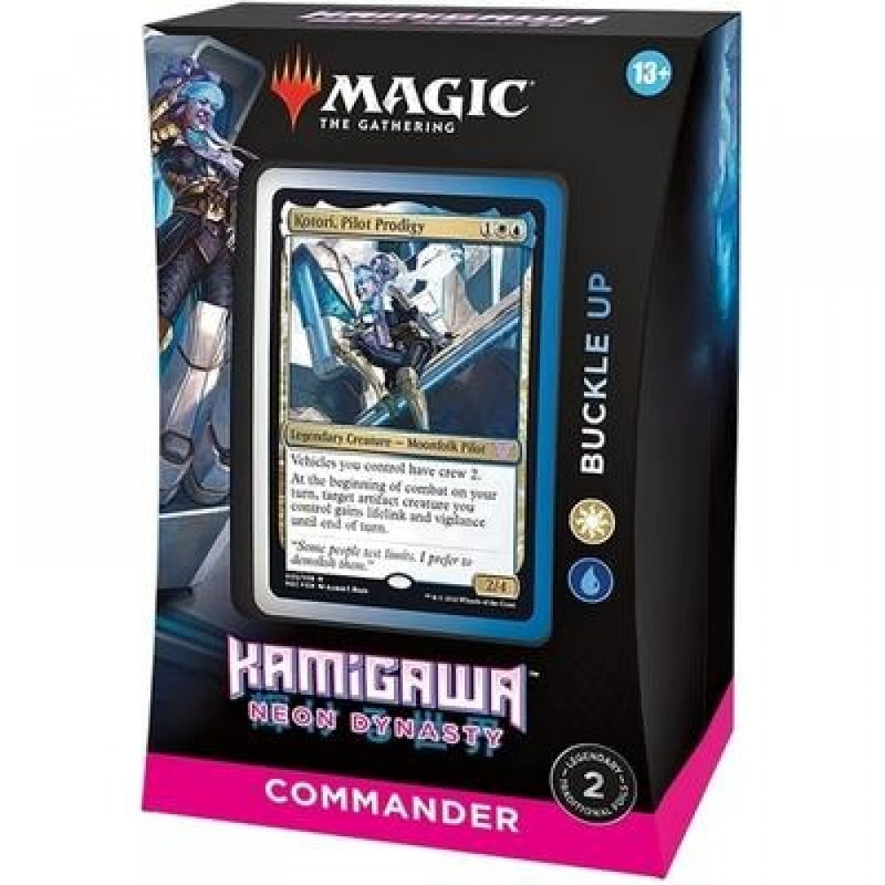 Kamigawa Neon Dynasty Buckle Up Commander Deck