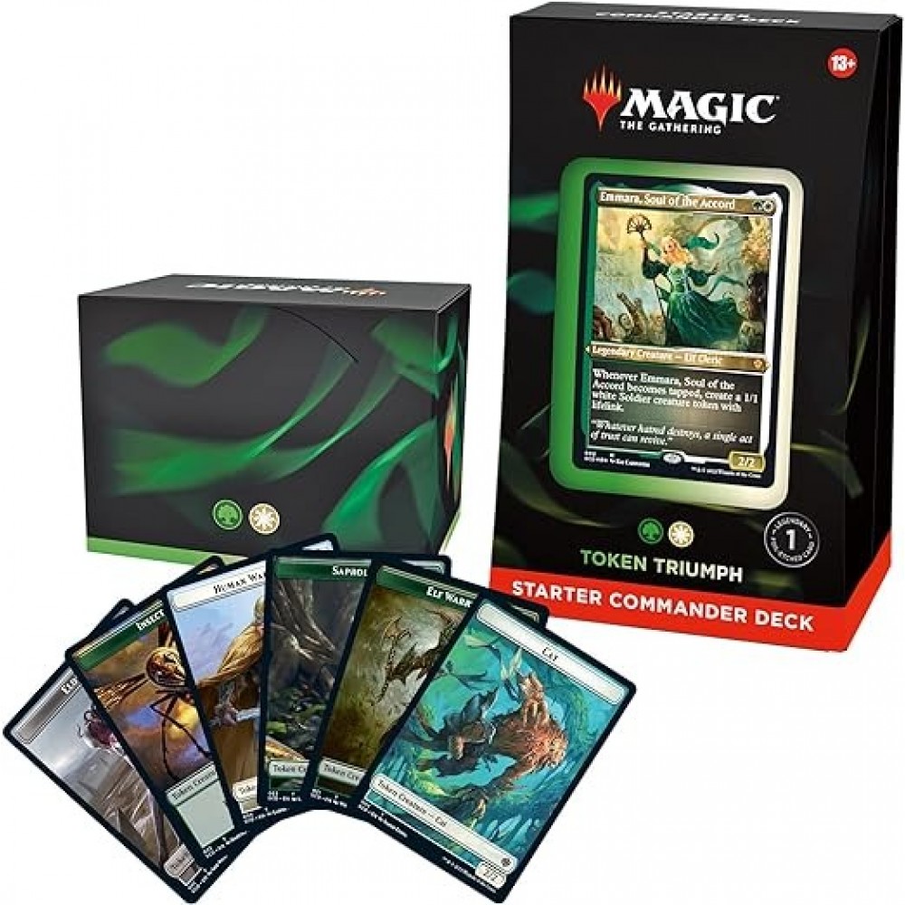 Magic: The Gathering Starter Commander Deck – Token Triumph