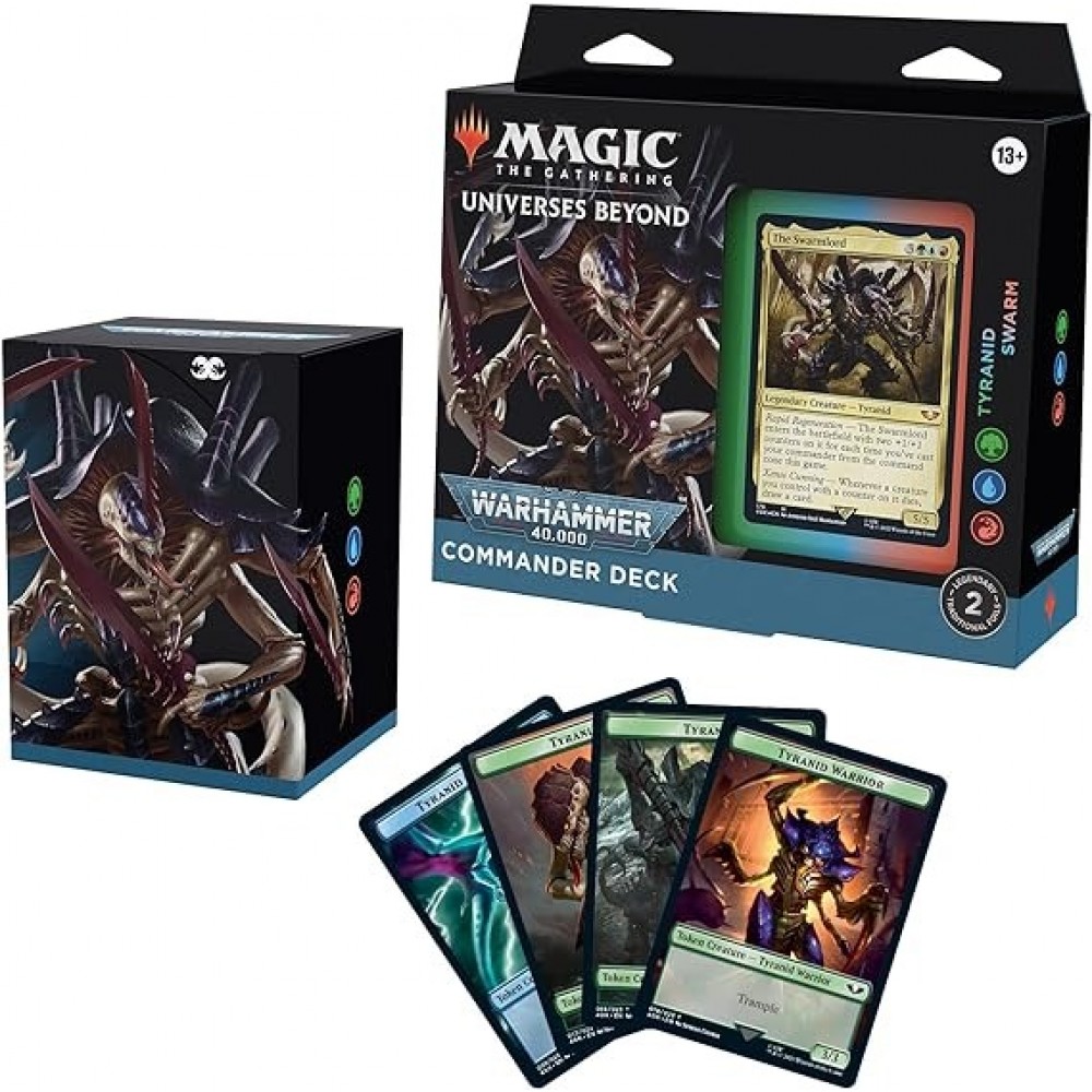 Magic: The Gathering Universes Beyond: Warhammer 40,000 Commander Deck – Tyranid Swarm