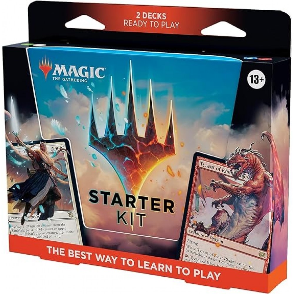 Magic The Gathering 2023 Starter Kit - Learn to Play with 2 Ready-to-Play Decks