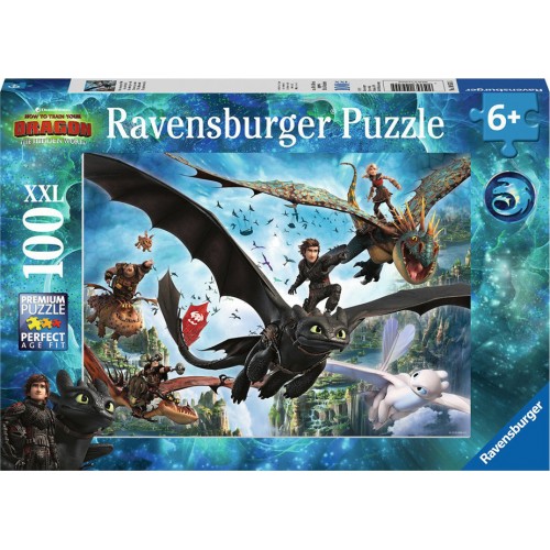 "How to train your dragon" Puzzle (100 Pieces)