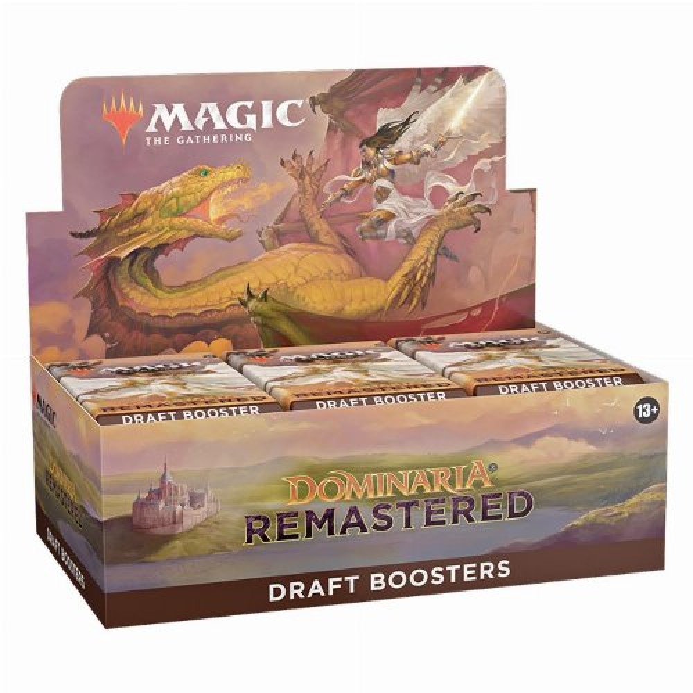 Magic the Gathering Draft Booster Box (36 boosters) - Dominaria Remastered