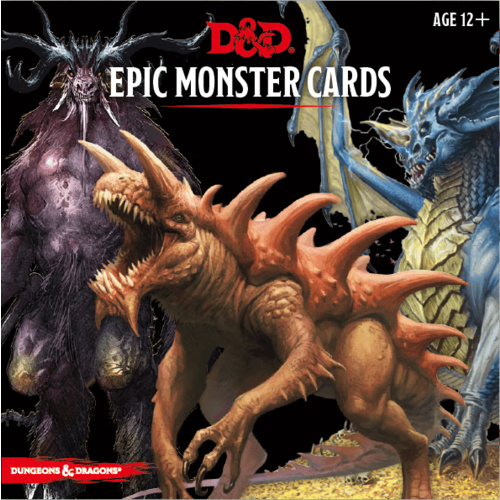 DD5 SPELLBOOK CARDS: EPIC MONSTERS