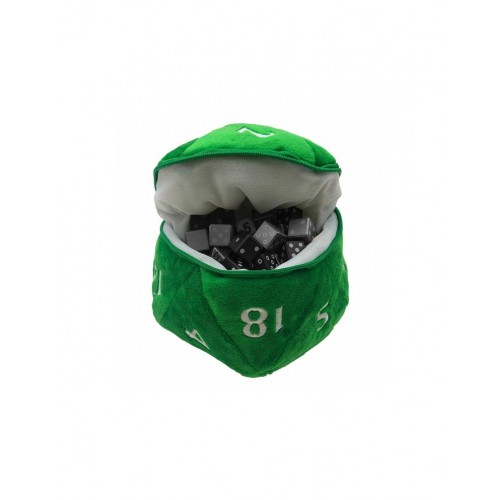 UP D20 Dice Plush Pack Green 