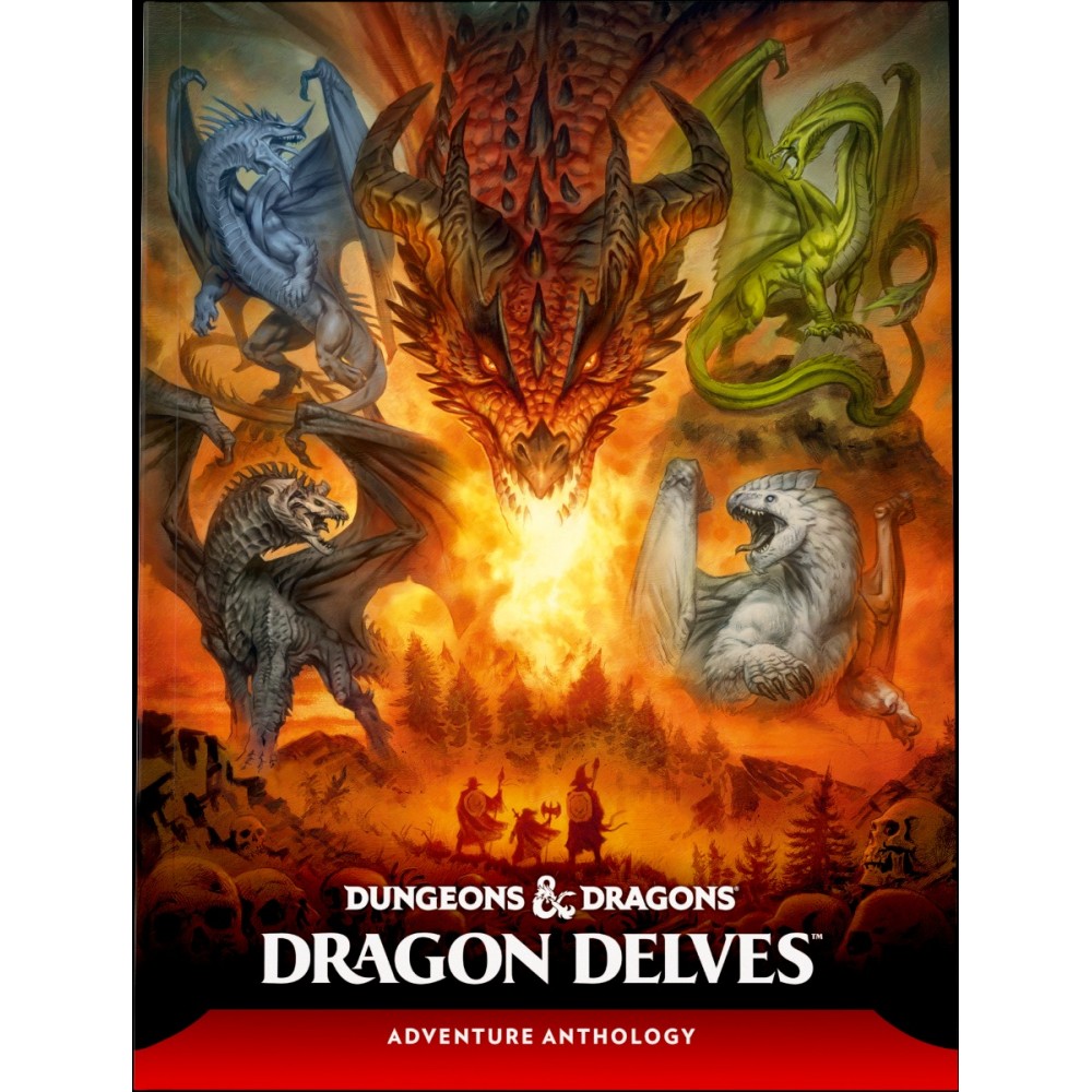 DD5 Dragon Delves: An Adventure Anthology (Hard Cover)