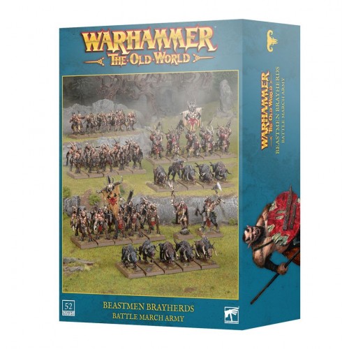 BEASTMEN BRAYHERDS:BATTLE MARCH ARMY