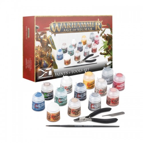 Warhammer Age of Sigmar - Paint & Tool Set