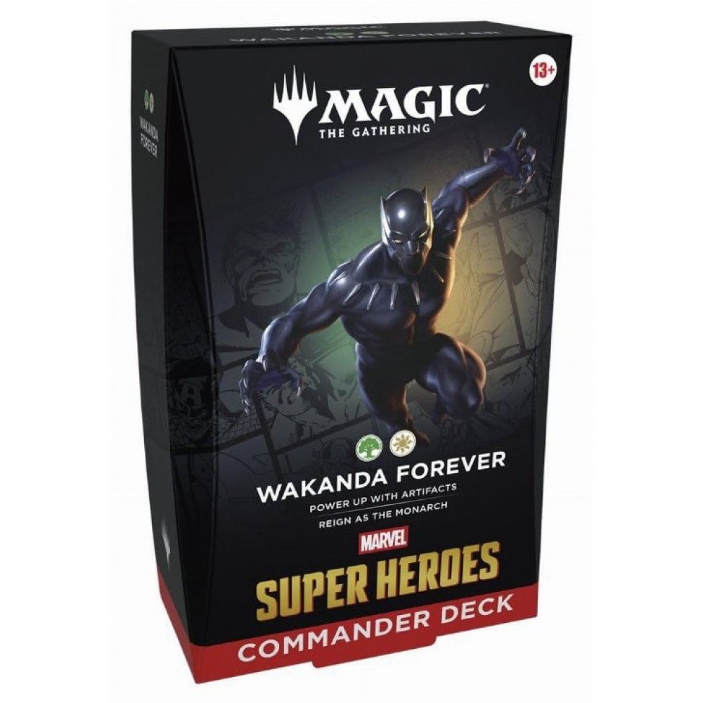 Magic the Gathering: Marvel Super Heroes - Wakanda Forever Commander Deck