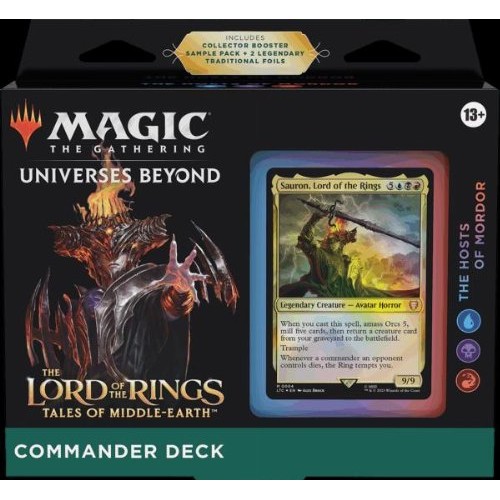Magic The Gathering: Tales of Middle Earth Commander Deck THE HOSTS OF MORDOR