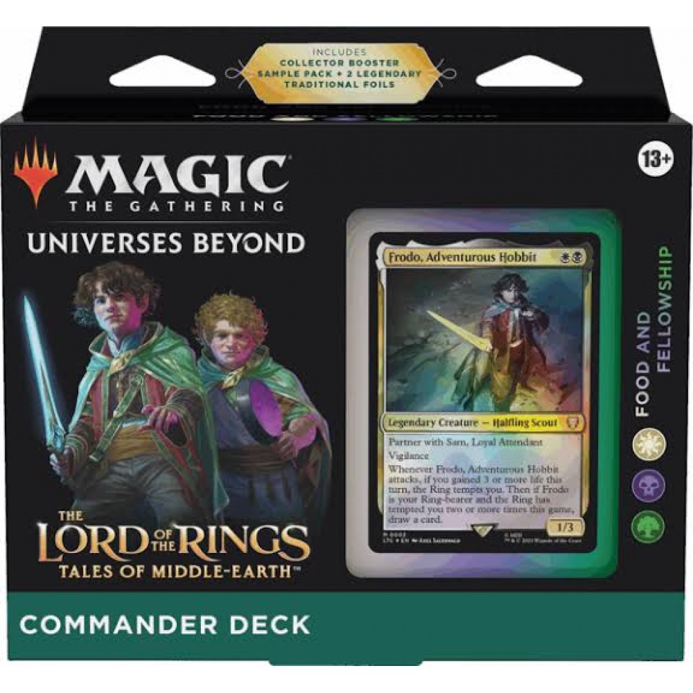 Magic The Gathering: Tales of Middle Earth Commander Deck FOOD AND FELLOWSHIP
