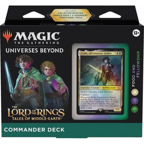 Magic The Gathering: Tales of Middle Earth Commander Deck FOOD AND FELLOWSHIP