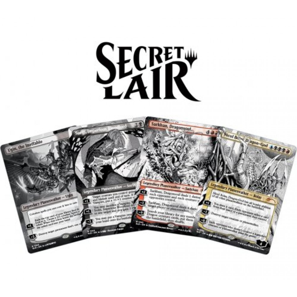 WPN Exclusive Secret Lair: More Borderless Planeswalkers