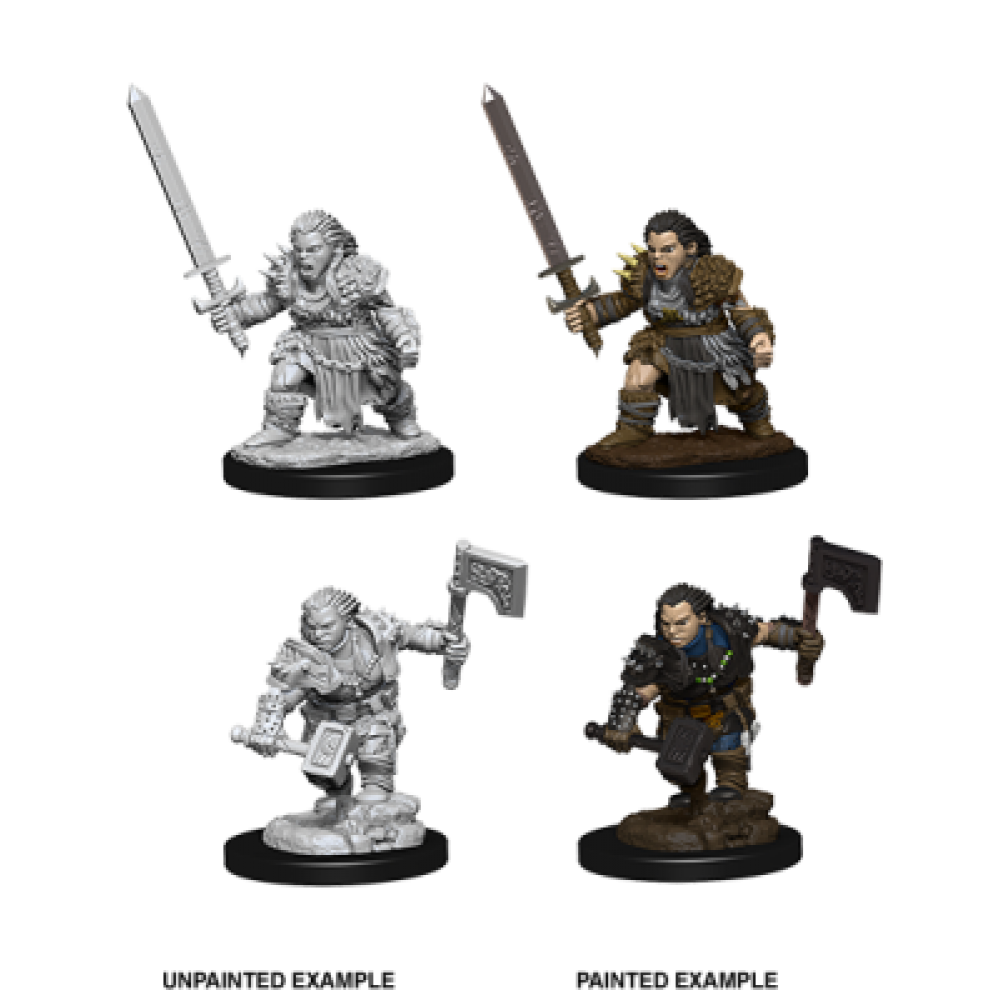 PATHFINDER: DEEP CUTS FEMALE DWARF BARBARIAN MINIS