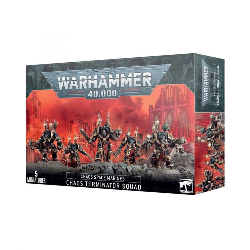   Warhammer 40K: Chaos Space Marines – Chaos Terminator Squad