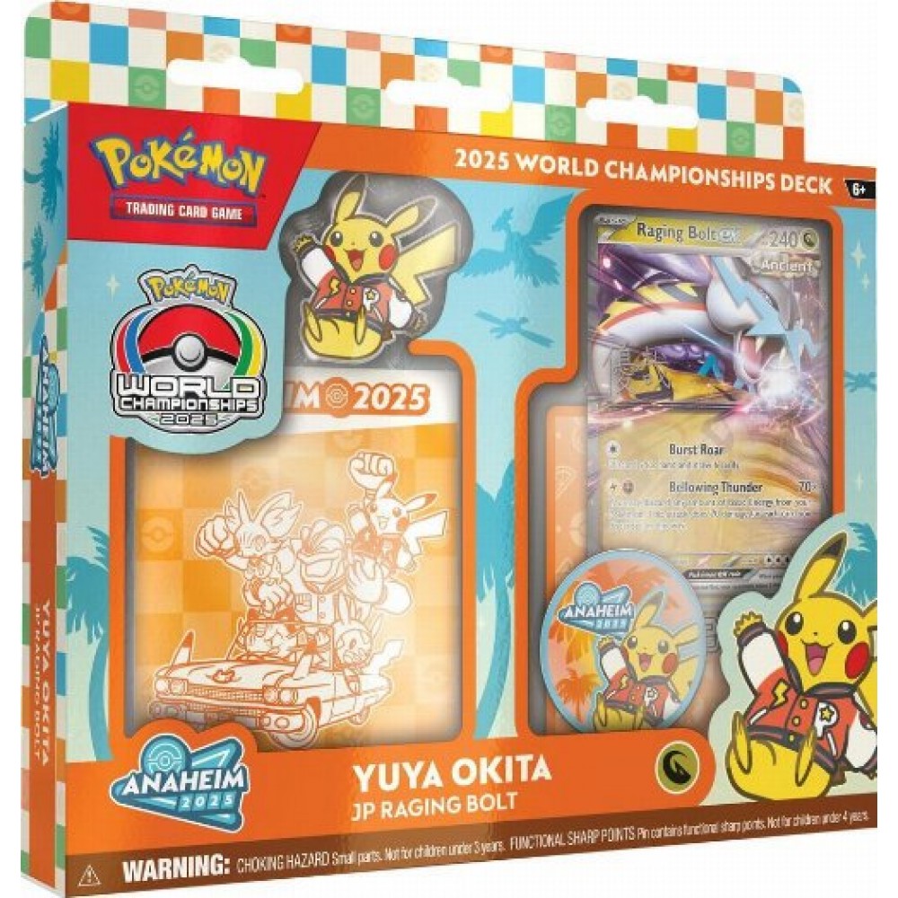 Pokemon TCG - 2025 World Championship Deck: Yuta Okita, JP Raging Bolt