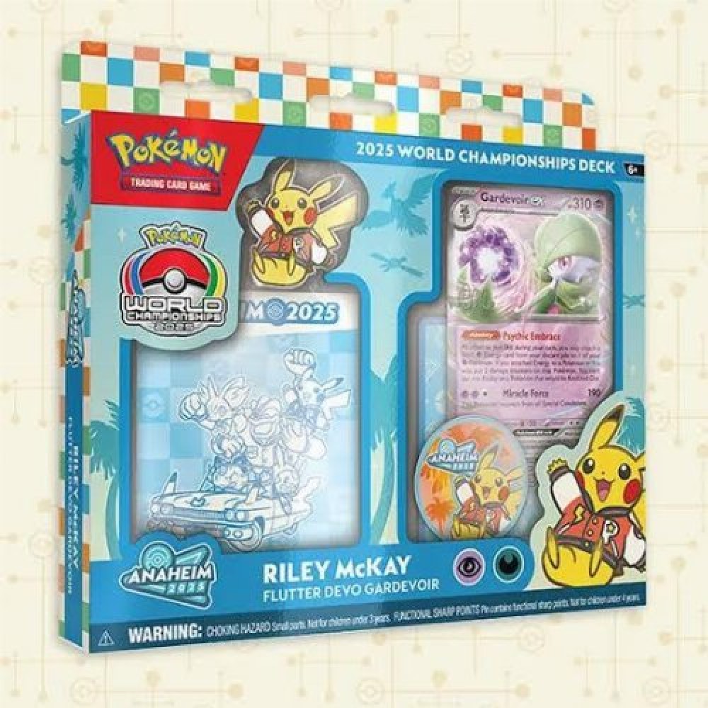 Pokemon TCG - 2025 World Championship Deck: Riley McKay, Flutter Devo Gardevoir