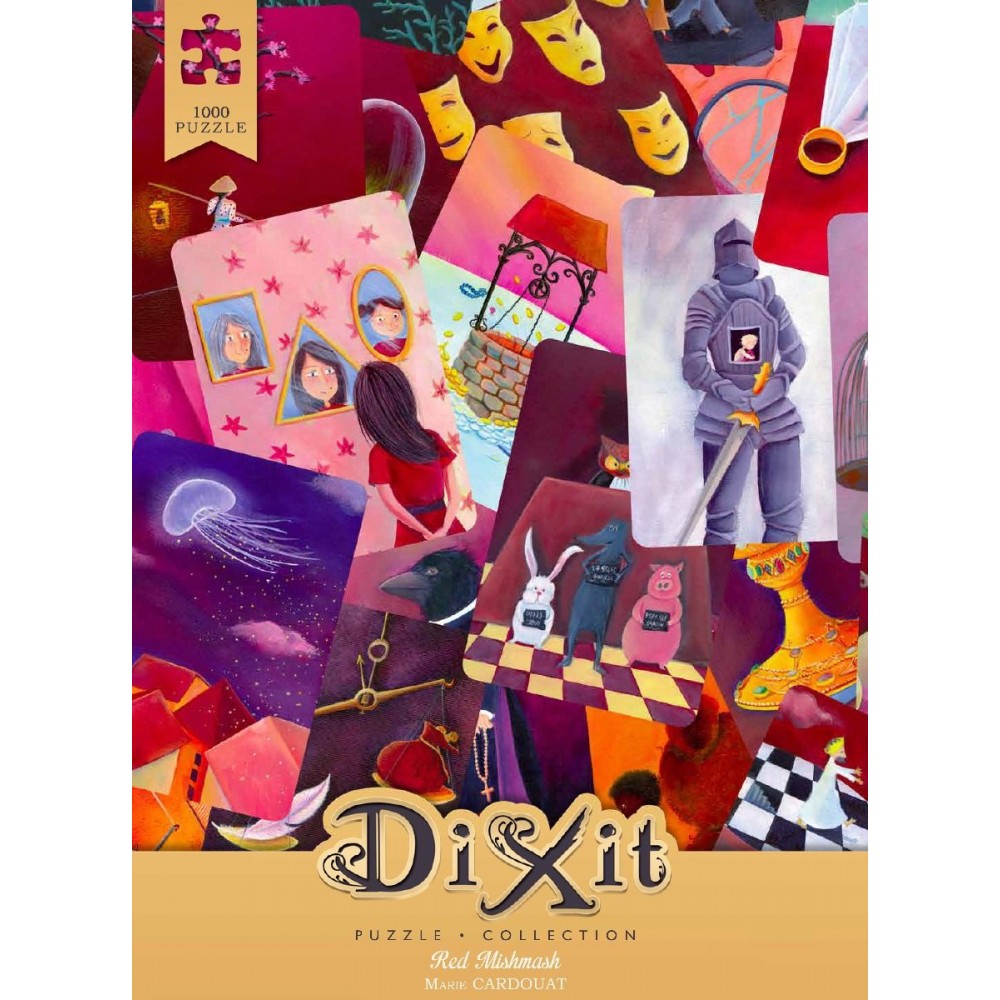 DIXIT PUZZLE 1000 RED MISHMASH