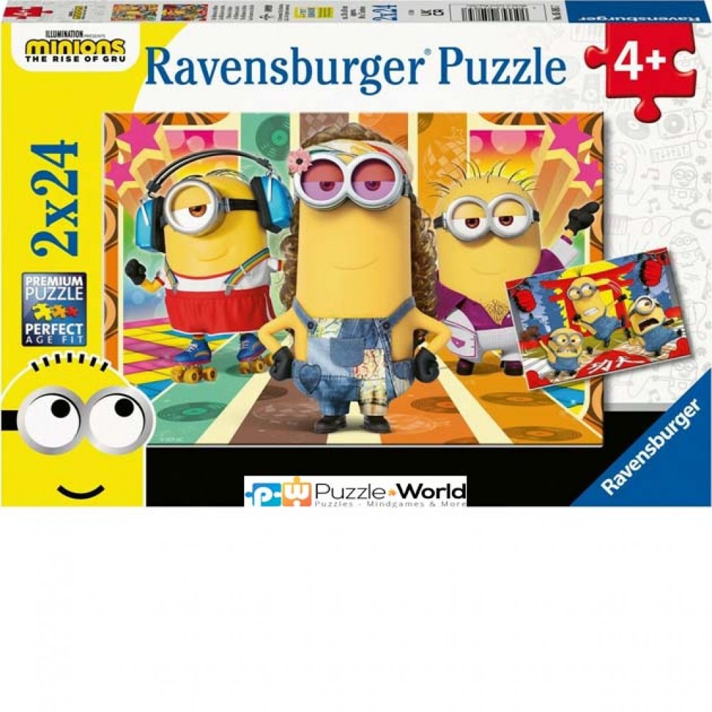 Puzzle Minions (2x24 Κομμάτια)