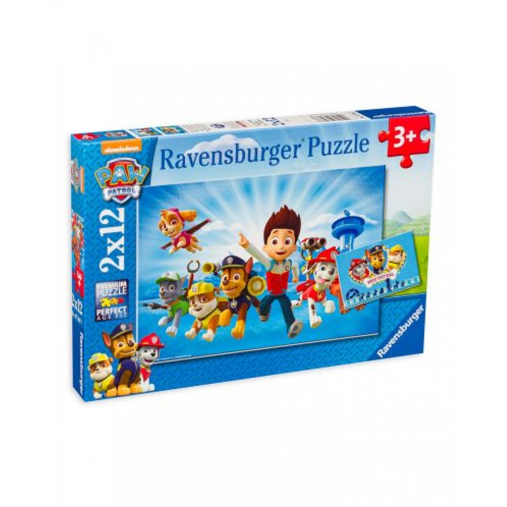 Paw Patrol Puzzle (2x12 Κομμάτια)