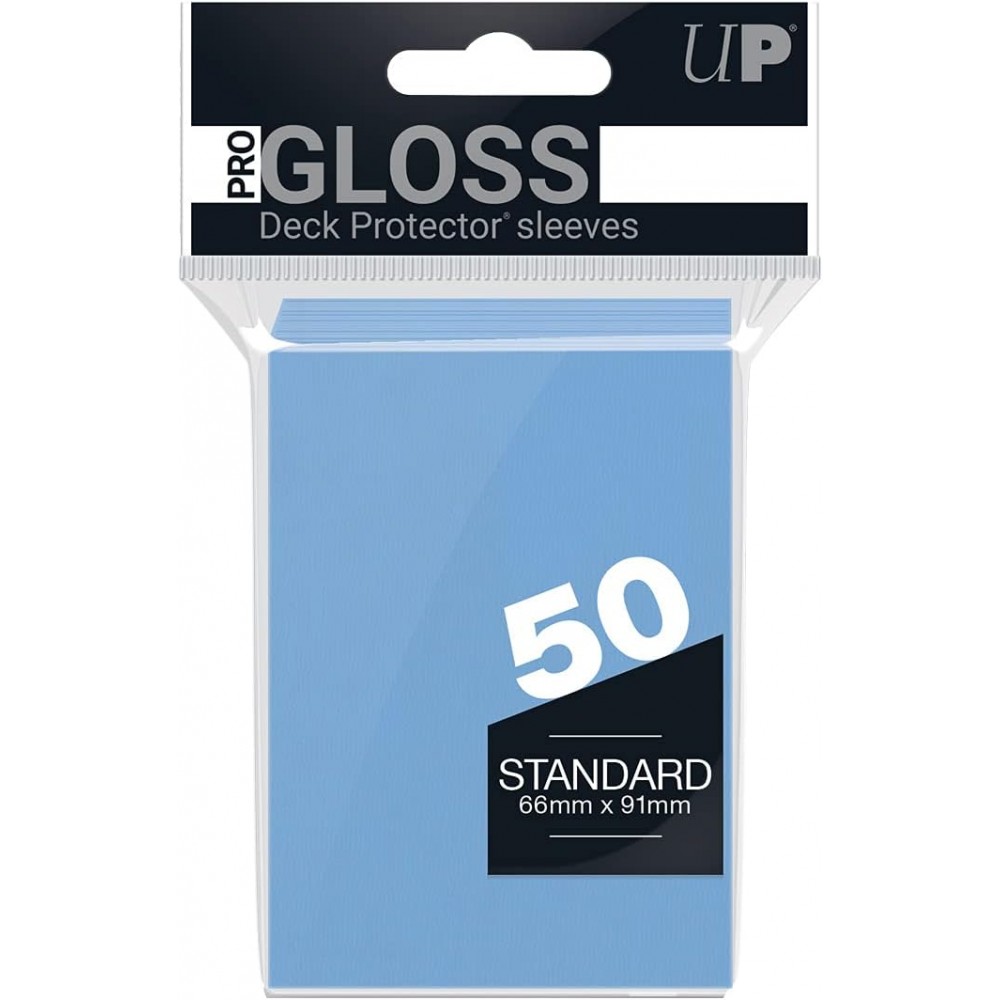 UP 50 PRO GLOSS SLEEVES-LIGHT BLUE