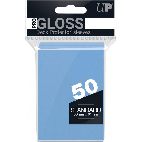 UP 50 PRO GLOSS SLEEVES-LIGHT BLUE