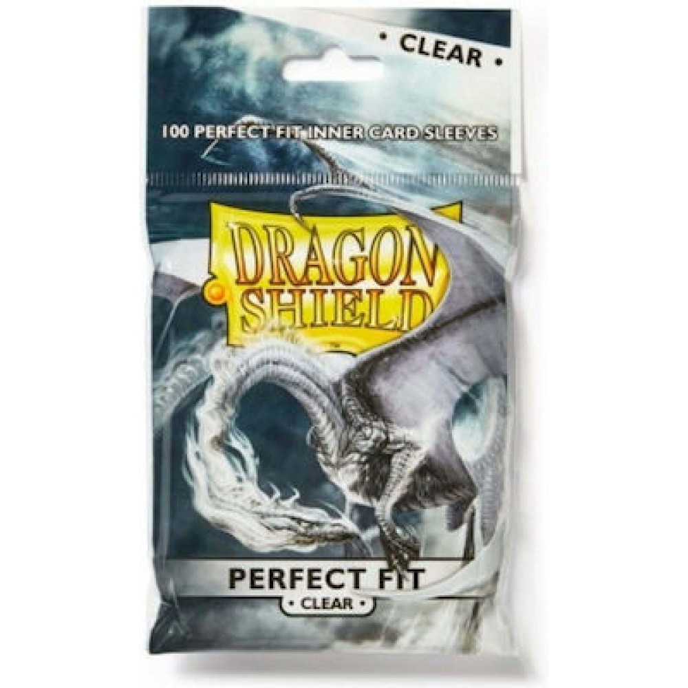 Dragon Shield 100 Sleeves Japanese Standard Size-Clear