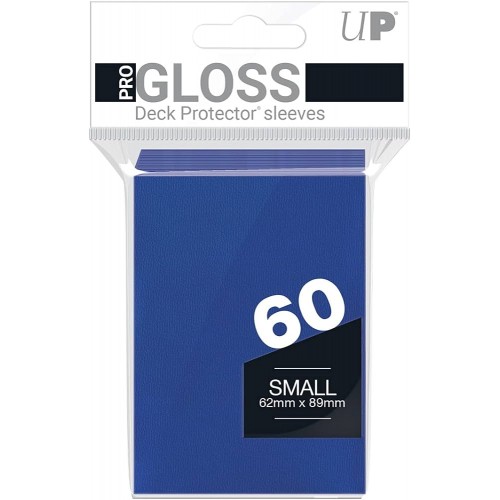 PRO-Gloss Small Deck Protector Sleeves (60ct) Blue