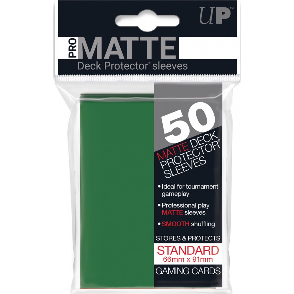 UP 50 PRO MATTE SLEEVES STANDARD- GREEN