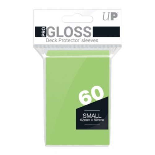 Ultra Pro PRO-Gloss Small Deck Protector Sleeves (60ct) – Lime Green