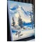 Bob Ross Winter Paradise 9-Pkt Zippered PRO Binder