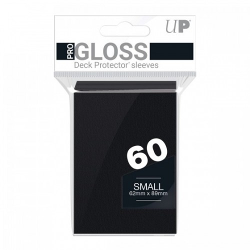Ultra PRO – Pro Gloss Small 60 Sleeves Black 