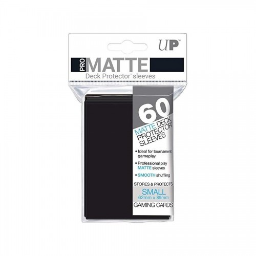 PRO-Matte Small Deck Protector Sleeves (60ct) Black