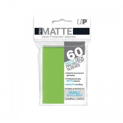 PRO-Matte Small Deck Protector Sleeves (60ct) Lime Green