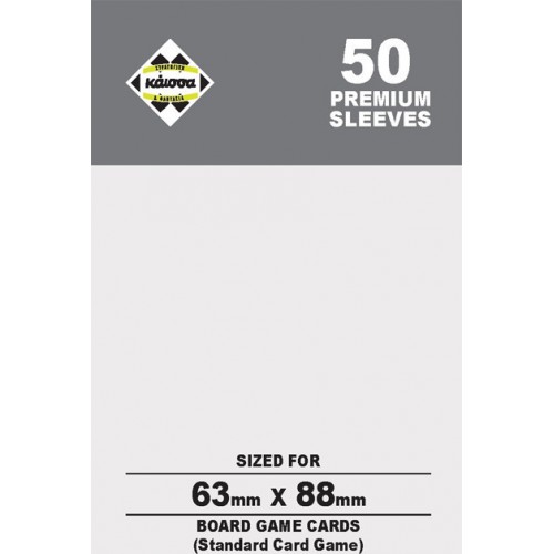 Kaissa 50 Premium Sleeves (Standard Card Game)