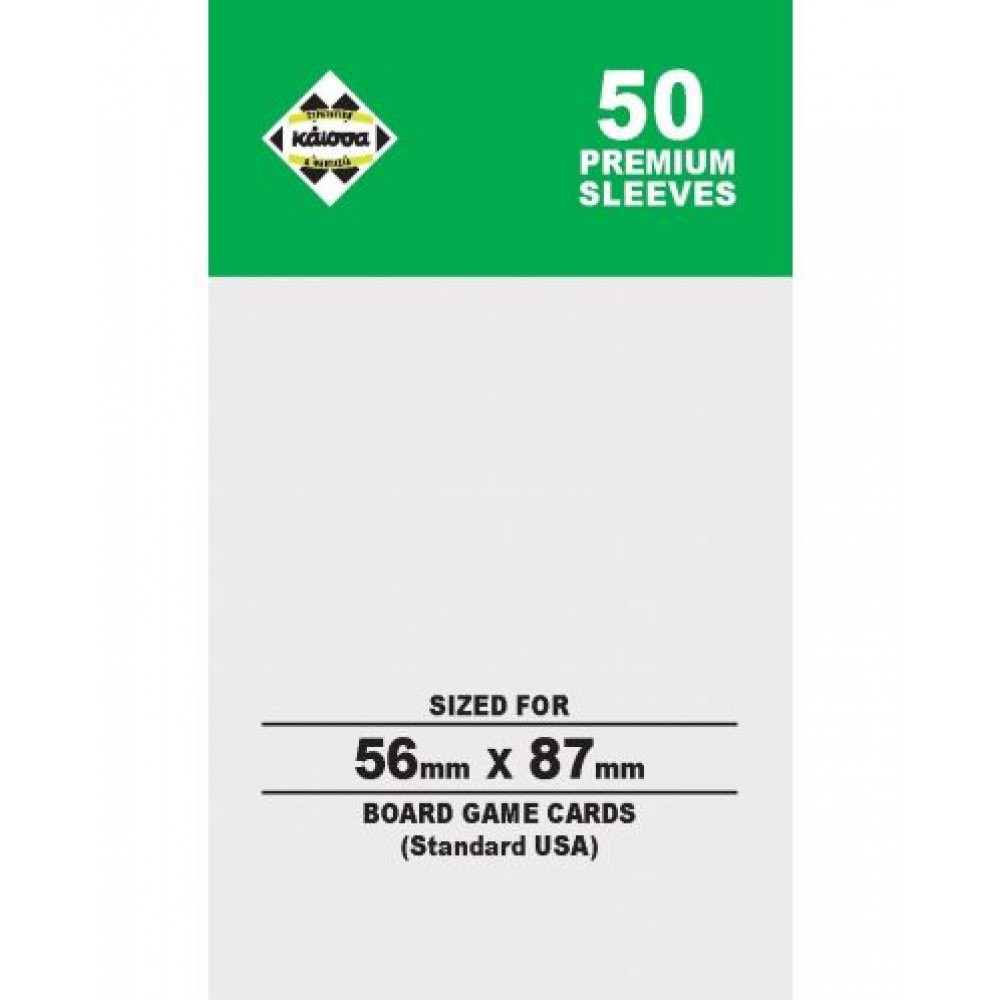 Kaissa 50 Premium Sleeves (Standard USA)