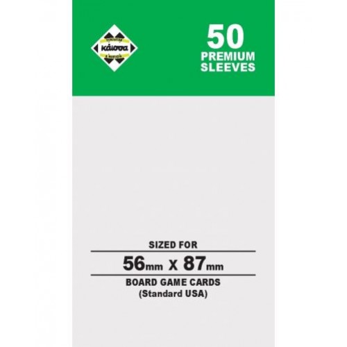 Kaissa 50 Premium Sleeves (Standard USA)