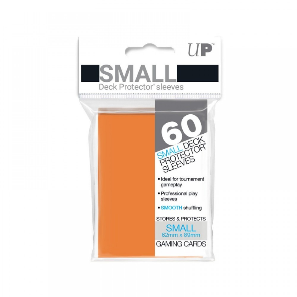 UP - Small Sleeves - Orange (60 Sleeves)