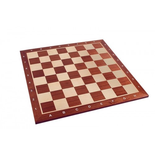Wooden Chess Board, Magohany & Maple, 5.5cm