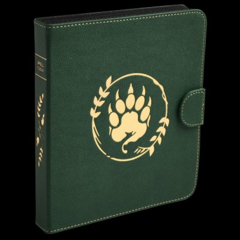 DRAGON SHIELD SPELL CODEX - FOREST GREEN