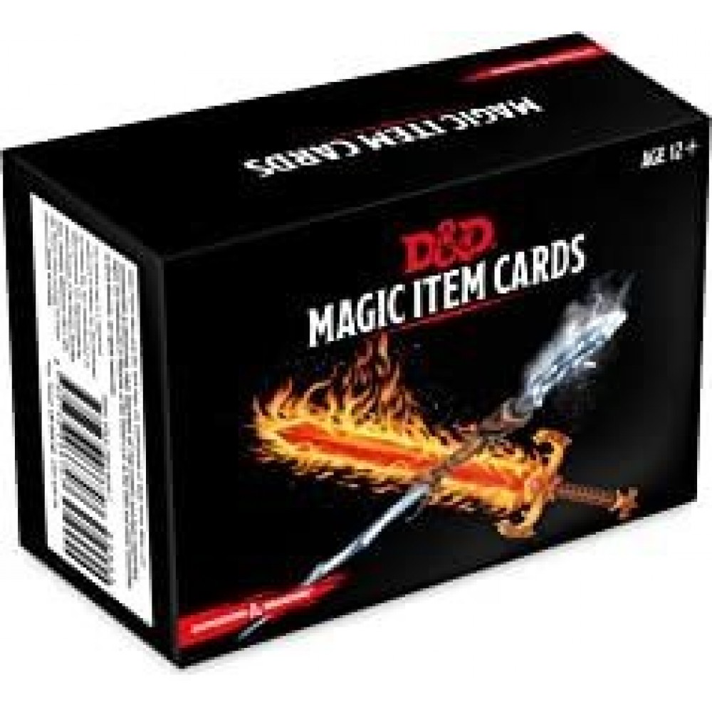 DD5 SPELLBOOK CARDS: MAGICAL ITEMS