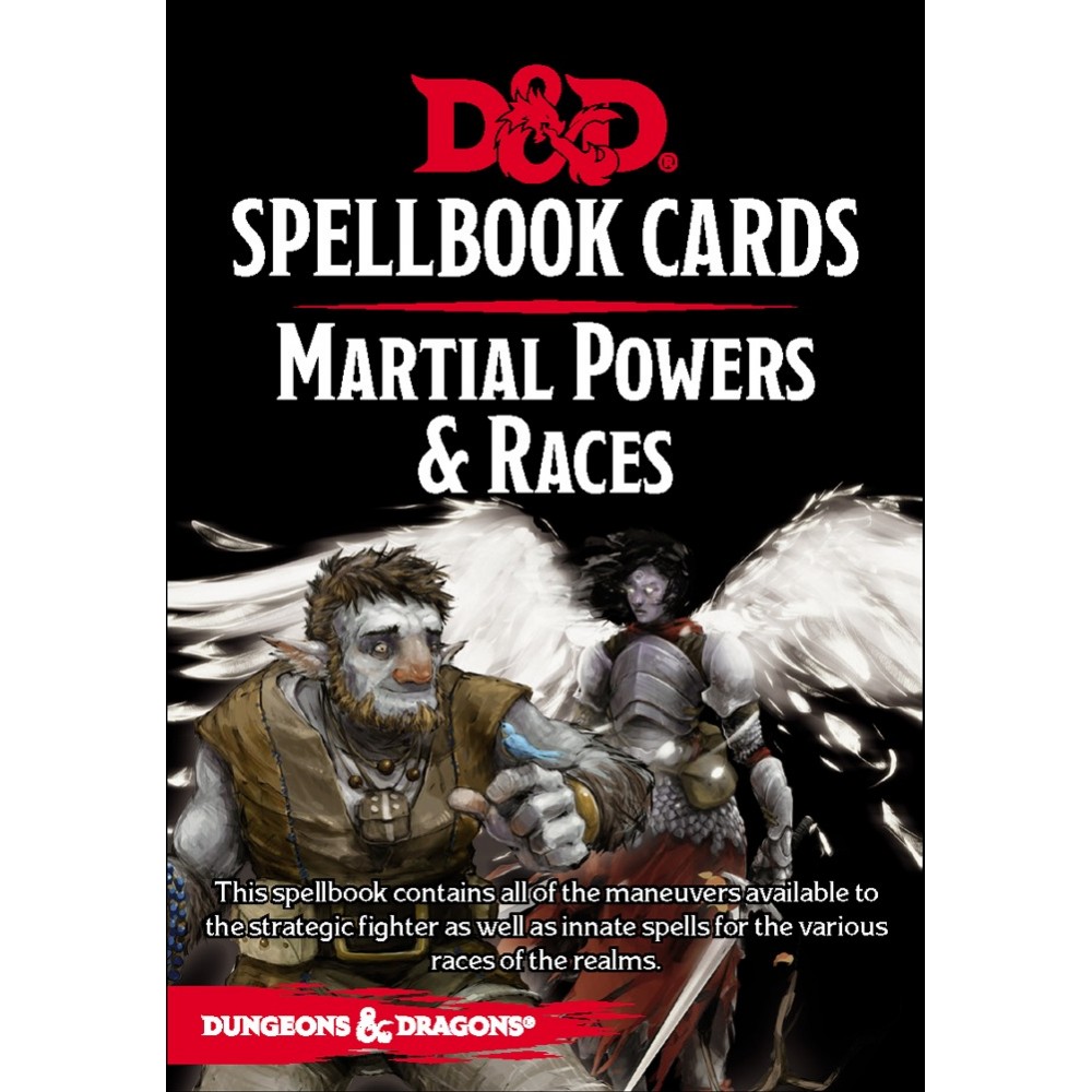 DD5 SPELLBOOK CARDS: MARTIAL POWER